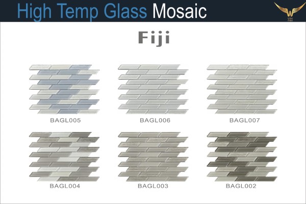 Gạch Mosaic Thủy Tinh Chịu Nhiệt FIJI